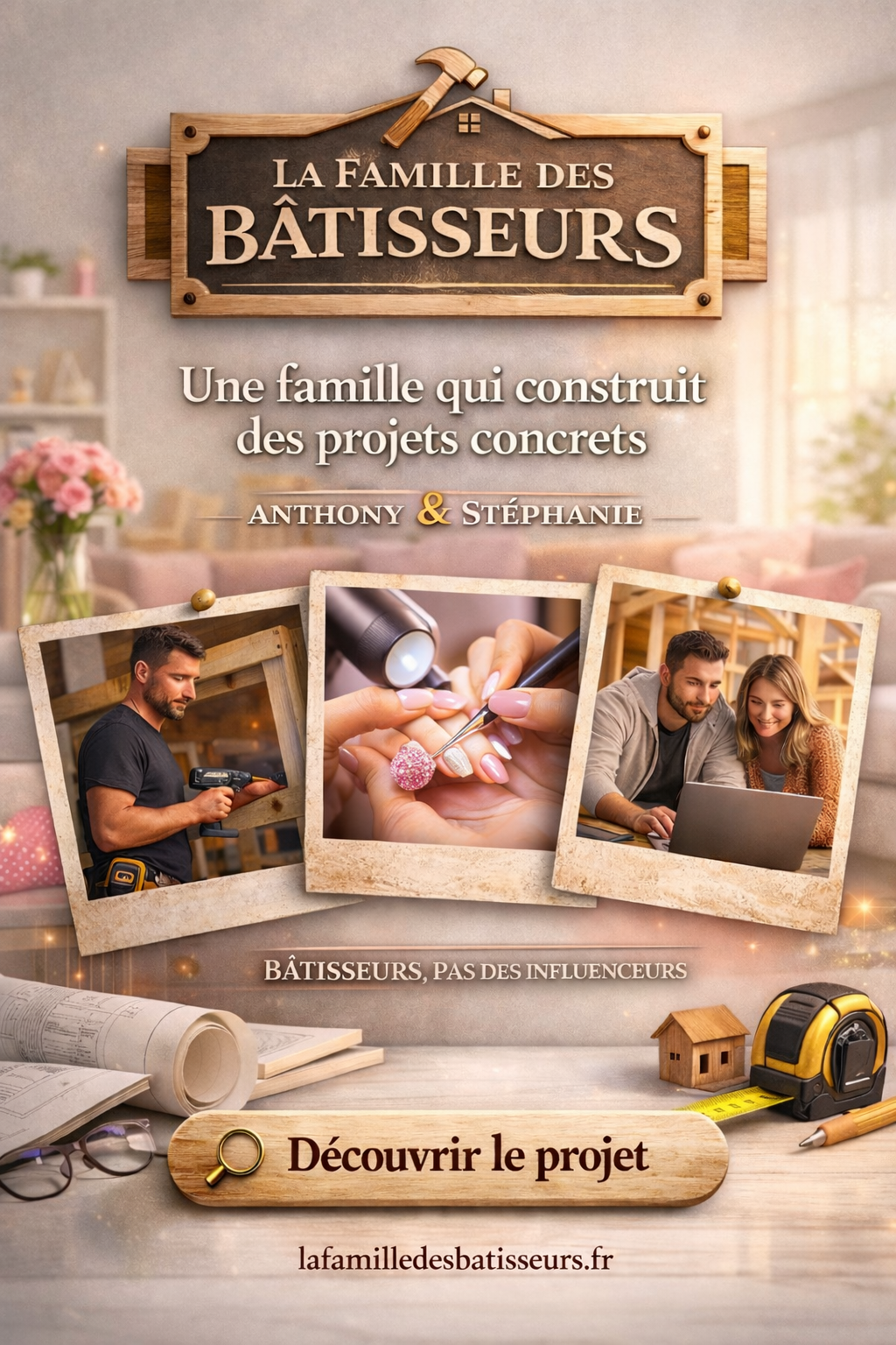 La Famille des Bâtisseurs — Une famille qui construit des projets concrets